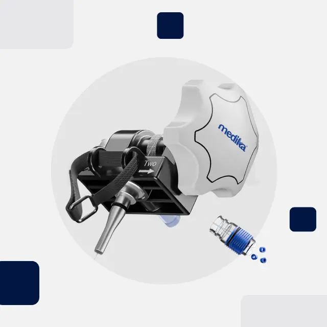 Dispositivo para Ligadura Elástica por Endoscopia com conector de irrigação Medika